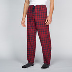 Ben Sherman // Flannel Lounge Pant // Red Check (S)