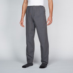 Cotton Lounge Pant // Grey Check (L)