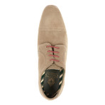 Piano Suede Cap-Toe Oxford // Taupe (Euro: 45)