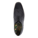 Base London // Shore Wingtip Sneaker // Black (Euro: 45)