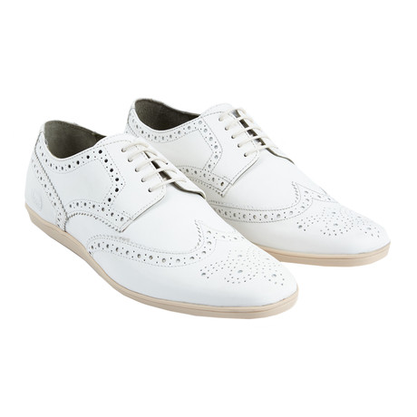 Base London // Shore Wingtip Sneaker // Off-White (Euro: 41)