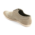 Base London // Shore Suede Wingtip Sneaker // Beige  (Euro: 45)