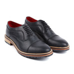 Girton Cap-Toe Brogue // Black (Euro: 45)