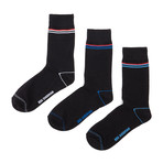 Dress Socks // Black // Pack of 3