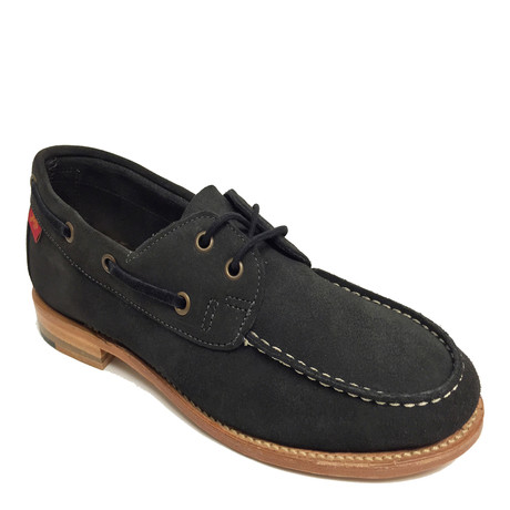 Moccasin // Charcoal Suede (US: 8)