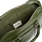 Double Zip Commuter Bag // Rifle Green
