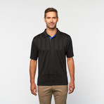 Skins Game // Bamboo Vertical Jacquard Polo // Royal (S)