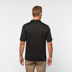 Skins Game // Bamboo Vertical Jacquard Polo // Red (S)