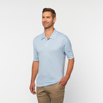 Skins Game // Bamboo Box Design Polo // Ice Blue (2XL)