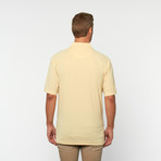 Skins Game // Pique Short-Sleeve Polo // Khaki (S)
