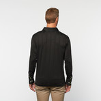 Skins Game // Bamboo Performance Blended Long-Sleeve Polo // Green Apple (S)