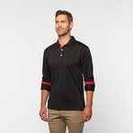 Skins Game // Bamboo Performance Blended Long-Sleeve Polo // Red (3XL)