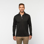 Skins Game // Bamboo Performance Blended Long-Sleeve Polo // White (S)