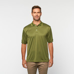 Skins Game // Bamboo Performance Pin Dot Jacquard // Dill (3XL)