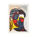 Figure // Paulo en costume d'Arlequin