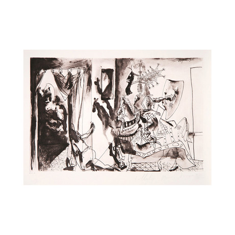 Chevalier en Armure, Page et Femme Nue