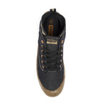 High Leap Canvas Sneaker // Black + Gum (US: 6)