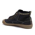 High Leap Canvas Sneaker // Black + Gum (US: 6)