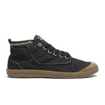 High Leap Canvas Sneaker // Black + Gum (US: 6)