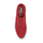 O.C. Canvas Low-Top Sneaker // Maroon + White (US: 9)