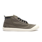 High Leap Canvas Sneaker // Olive + Charcoal (US: 12)