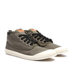 High Leap Canvas Sneaker // Olive + Charcoal (US: 12)