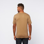 Visent // Crew Neck Tee // Beige (2XL)