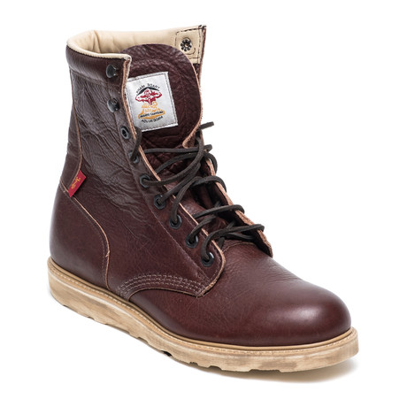 Leather Hi Boot // Raisin (US: 8.5)