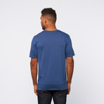 Contrast Pocket Tee // Blue (S)