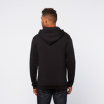 Zip-Up Hoodie // Black (S)