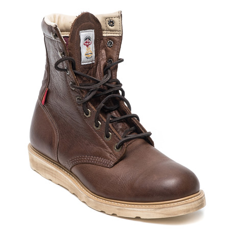 Leather Hi Boot // Chocolate (US: 8.5)