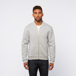 Zip-Up Sweatshirt // Grey (L)