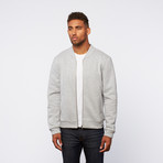 Zip-Up Sweatshirt // Grey (XL)
