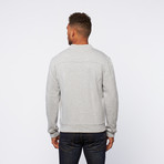 Zip-Up Sweatshirt // Grey (S)