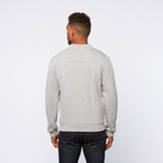 Zip-Up Sweatshirt // Grey (XL)