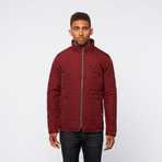 Timeout // Quilted Jacket // Deep Red (2XL)
