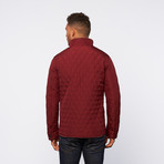 Timeout // Quilted Jacket // Deep Red (L)