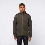 Timeout // Quilted Jacket // Dark Grey (M)