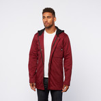Hooded Jacket // Deep Red (2XL)