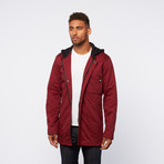 Hooded Jacket // Deep Red (M)