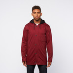 Hooded Jacket // Deep Red (S)