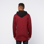 Hooded Jacket // Deep Red (2XL)