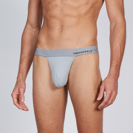 AnatoMAX Bikini Brief // Gray (Small)