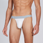 AnatoMAX Bikini Brief // White (Small)