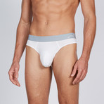 AnatoMAX Hipster Brief // White (Small)