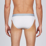 AnatoMAX Hipster Brief // White (Small)