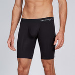 AnatoMAX Basics Boxer Brief 9 Inch Leg // Black (Small)