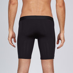 AnatoMAX Basics Boxer Brief 9 Inch Leg // Black (Small)