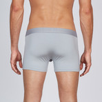 AnatoMAX Basics Boxer Brief 3 Inch Leg // Gray (Small)