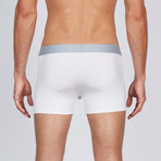 AnatoMAX Basics Boxer Brief 3 Inch Leg // White (Small)